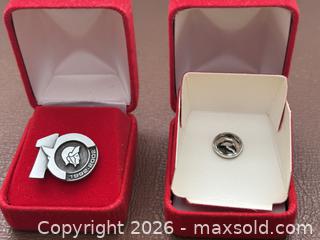 MaxSold Auction: Ottawa Senators 1992-2002 10 Year Anniversary Pins - Ottawa (Kanata) (Ontario, Canada) SELLER MANAGED Estate Sale Online Auction - Country Lane West