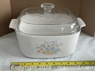 MaxSold Auction: Pyrex Corning Ware 5 Liter Casserole Dish With Glass Lid - Ottawa (Kanata) (Ontario, Canada) SELLER MANAGED Estate Sale Online Auction - Country Lane West