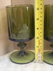 MaxSold Auction: Retro Cool Coloured Octagonal Footed Drinking Glasses Set of 4 - Ottawa (Kanata) (Ontario, Canada) SELLER MANAGED Estate Sale Online Auction - Country Lane West