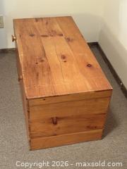 MaxSold Auction: Very Vintage Pine Blanket Box - Ottawa (Kanata) (Ontario, Canada) SELLER MANAGED Estate Sale Online Auction - Country Lane West