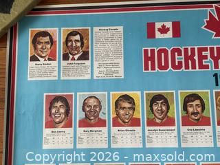 MaxSold Auction: Vintage 1972 Team Canada Summit Series Poster - Ottawa (Kanata) (Ontario, Canada) SELLER MANAGED Estate Sale Online Auction - Country Lane West