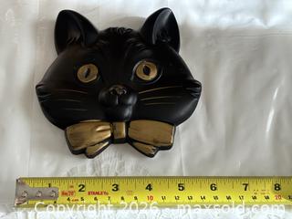 MaxSold Auction: Vintage 1974 Miller Studios Wall Mount Plaster Black Cat - Ottawa (Kanata) (Ontario, Canada) SELLER MANAGED Estate Sale Online Auction - Country Lane West