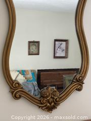 MaxSold Auction: Vintage Gilded Wall Mount Mirror - Ottawa (Kanata) (Ontario, Canada) SELLER MANAGED Estate Sale Online Auction - Country Lane West