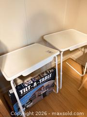 MaxSold Auction: 4 Portable Tables  - Toronto (Ontario, Canada) PARTNER MANAGED Estate Sale Online Auction - Glencairn Avenue