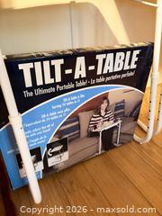 MaxSold Auction: 4 Portable Tables  - Toronto (Ontario, Canada) PARTNER MANAGED Estate Sale Online Auction - Glencairn Avenue