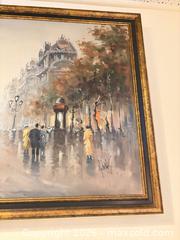 MaxSold Auction: Oil painting on Canvas  - Toronto (Ontario, Canada) PARTNER MANAGED Estate Sale Online Auction - Glencairn Avenue
