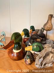 MaxSold Auction: Wooden Bird figures - Toronto (Ontario, Canada) PARTNER MANAGED Estate Sale Online Auction - Glencairn Avenue