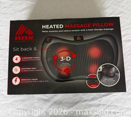 MaxSold Auction: LIKE NEW RBX HEATED MASSAGE PILLOW   - Warwick Township (Pennsylvania, USA) SELLER MANAGED Estate Sale Online Auction -  Crocker Lane