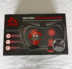 MaxSold Auction: LIKE NEW RBX HEATED MASSAGE PILLOW   - Warwick Township (Pennsylvania, USA) SELLER MANAGED Estate Sale Online Auction -  Crocker Lane
