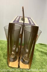 MaxSold Auction: 4 pack of Michelob Beer Glasses  - Wheatland (New York, USA) SELLER MANAGED Downsizing Online Auction -  Briarwood Lane