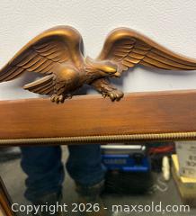 MaxSold Auction: American Eagle Square Mirror  - Wheatland (New York, USA) SELLER MANAGED Downsizing Online Auction -  Briarwood Lane