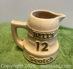 MaxSold Auction: Bell’s 8 Years Old Scotch Pitcher  - Wheatland (New York, USA) SELLER MANAGED Downsizing Online Auction -  Briarwood Lane