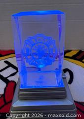 MaxSold Auction: Lighted Maltese Cross Paperweight with Stand  - Wheatland (New York, USA) SELLER MANAGED Downsizing Online Auction -  Briarwood Lane