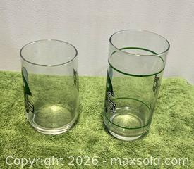 MaxSold Auction: Lot of 2 NY Jets Glasses  - Wheatland (New York, USA) SELLER MANAGED Downsizing Online Auction -  Briarwood Lane