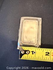 MaxSold Auction: 1992 National 1 Troy Ounce .999 Fine Silver Bar A - White Rock (British Columbia, Canada) Downsizing Online Auction - Everall Street