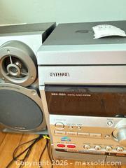 MaxSold Auction: Aiwa CX-ND20G Mini Stereo System w/ 3-Disc CD Changer B - White Rock (British Columbia, Canada) Downsizing Online Auction - Everall Street