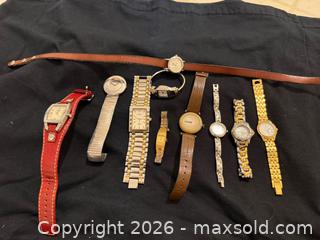 MaxSold Auction: Lot of Bulova, Birks, Embassy & Nina Quartz Watches A - White Rock (British Columbia, Canada) Downsizing Online Auction - Everall Street
