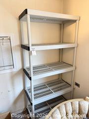 MaxSold Auction: Plastic/Resin 5-Shelf Shelving Unit C - White Rock (British Columbia, Canada) Downsizing Online Auction - Everall Street