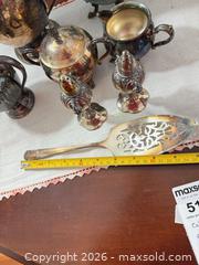 MaxSold Auction: Silverplate Victorian Tea and Coffee Set with Serving Pieces B - White Rock (British Columbia, Canada) Downsizing Online Auction - Everall Street