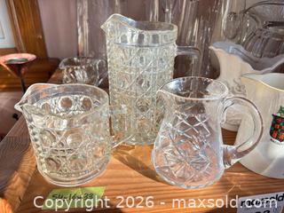 MaxSold Auction: Bohemia Crystal Pitchers, Creamers, Serving Dishes & Salt Box B - Hamilton (Ontario, Canada) Moving Online Auction - Sunning Hill Avenue