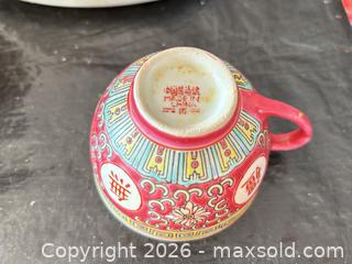 MaxSold Auction: China & Porcelain Teacups & Saucers, Asian Tea set B - Hamilton (Ontario, Canada) Moving Online Auction - Sunning Hill Avenue