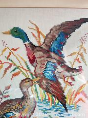MaxSold Auction: Ducks Needlepoint/Cross Stitch Art A - Hamilton (Ontario, Canada) Moving Online Auction - Sunning Hill Avenue