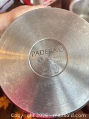 MaxSold Auction: Paderno Stainless Steel 3-Piece Cookware Set B - Hamilton (Ontario, Canada) Moving Online Auction - Sunning Hill Avenue