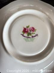 MaxSold Auction: Royal Albert American Beauty Fine China Tea & Serving Set B - Hamilton (Ontario, Canada) Moving Online Auction - Sunning Hill Avenue