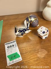 MaxSold Auction: Royal Crown Derby - Bird, Mouse, Badger B - Hamilton (Ontario, Canada) Moving Online Auction - Sunning Hill Avenue