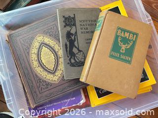 MaxSold Auction: Vintage Books & Magazines, Antique "Vitology" Book, Ephemera, Nat Geo and More B - Hamilton (Ontario, Canada) Moving Online Auction - Sunning Hill Avenue