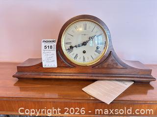 MaxSold Auction: Vintage Howard Miller Mantel Clock A - Hamilton (Ontario, Canada) Moving Online Auction - Sunning Hill Avenue