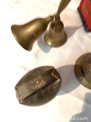 MaxSold Auction: Cast iron banks, cow bells, very heavy iron stop - Tay Valley (Ontario, Canada) SELLER MANAGED Downsizing Online Auction - Clarchris Road