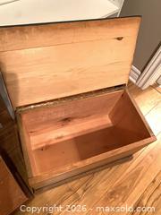 MaxSold Auction: Hand painted mini trunk plus one to paint yourself - Tay Valley (Ontario, Canada) SELLER MANAGED Downsizing Online Auction - Clarchris Road