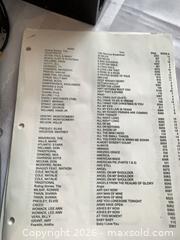 MaxSold Auction: Karaoke machine with monitor, 2 mic’s CD’s,dong lists - Tay Valley (Ontario, Canada) SELLER MANAGED Downsizing Online Auction - Clarchris Road