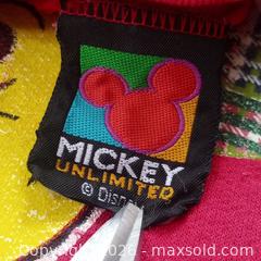 MaxSold Auction: Vintage 1990s Disney Mickey Mouse Crewneck Sweater – X-Large – Red – Excellent Condition - Toronto (Ontario, Canada) SELLER MANAGED Reseller Online Auction - Esandar Drive (STORAGE)