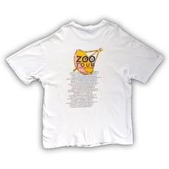 MaxSold Auction: Vintage 1991 U2 Zoo TV Outside Broadcast Tour T-Shirt – Single Stitch – USA Made – XL – Hanes Beefy-T Original 1991 Concert Tour Shirt - Toronto (Ontario, Canada) SELLER MANAGED Reseller Online Auction - Esandar Drive (STORAGE)