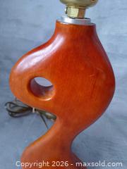 MaxSold Auction: Vintage Leviton Mid-Century Modern Sculptural Table Lamp – 13” Tall – Handmade – 1950s/60s - Toronto (Ontario, Canada) SELLER MANAGED Reseller Online Auction - Esandar Drive (STORAGE)