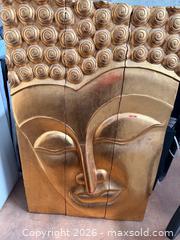 MaxSold Auction: Wood Buddha Art - Vancouver (British Columbia, Canada) SELLER MANAGED Downsizing Online Auction -  West 6th Avenue