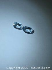 MaxSold Auction: Natural Aquamarine pair  - Hamilton (Ontario, Canada) PARTNER MANAGED Reseller Online Auction - Mohawk Road West,