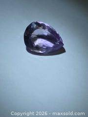 MaxSold Auction: Natural big pear cut Amethyst  - Hamilton (Ontario, Canada) PARTNER MANAGED Reseller Online Auction - Mohawk Road West,