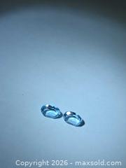 MaxSold Auction: Natural blue Topaz pair  - Hamilton (Ontario, Canada) PARTNER MANAGED Reseller Online Auction - Mohawk Road West,