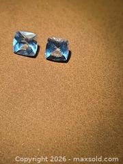 MaxSold Auction: Natural untreated Aquamarine pair  - Hamilton (Ontario, Canada) PARTNER MANAGED Reseller Online Auction - Mohawk Road West,