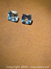 MaxSold Auction: Natural untreated Aquamarine pair  - Hamilton (Ontario, Canada) PARTNER MANAGED Reseller Online Auction - Mohawk Road West,