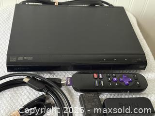 MaxSold Auction: DVD/CD Player, Soundbar & ROKU TV - Nanaimo (British Columbia, Canada) SELLER MANAGED Estate Sale Online Auction - Elizabeth Street