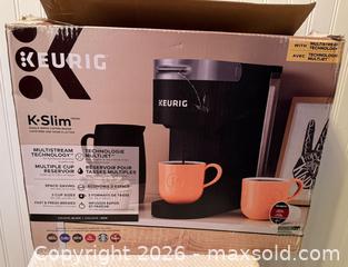 MaxSold Auction: Keurig Slim coffee maker - Nanaimo (British Columbia, Canada) SELLER MANAGED Estate Sale Online Auction - Elizabeth Street