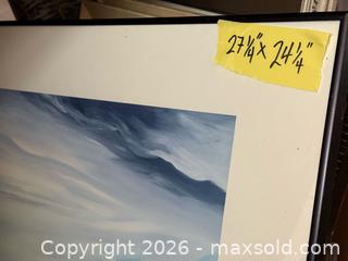 MaxSold Auction: Toni Onley signed art poster - Nanaimo (British Columbia, Canada) SELLER MANAGED Estate Sale Online Auction - Elizabeth Street