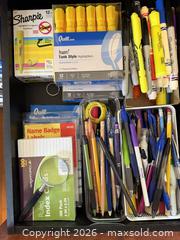 MaxSold Auction: Assorted Office Supplies: Sharpies, Index Cards, & More! - San Jose (California, USA) SELLER MANAGED Estate Sale Online Auction - South 16th Street