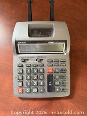 MaxSold Auction: Casio HR-100TM Tax & Exchange 12 Digit Calculator  - San Jose (California, USA) SELLER MANAGED Estate Sale Online Auction - South 16th Street