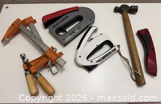 MaxSold Auction: Craftsman Stapler, Bar Clamps, & More! - San Jose (California, USA) SELLER MANAGED Estate Sale Online Auction - South 16th Street