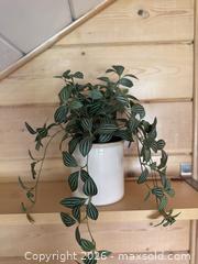 MaxSold Auction: Faux Plant in Ivory Ceramic Pot - San Jose (California, USA) SELLER MANAGED Estate Sale Online Auction - South 16th Street